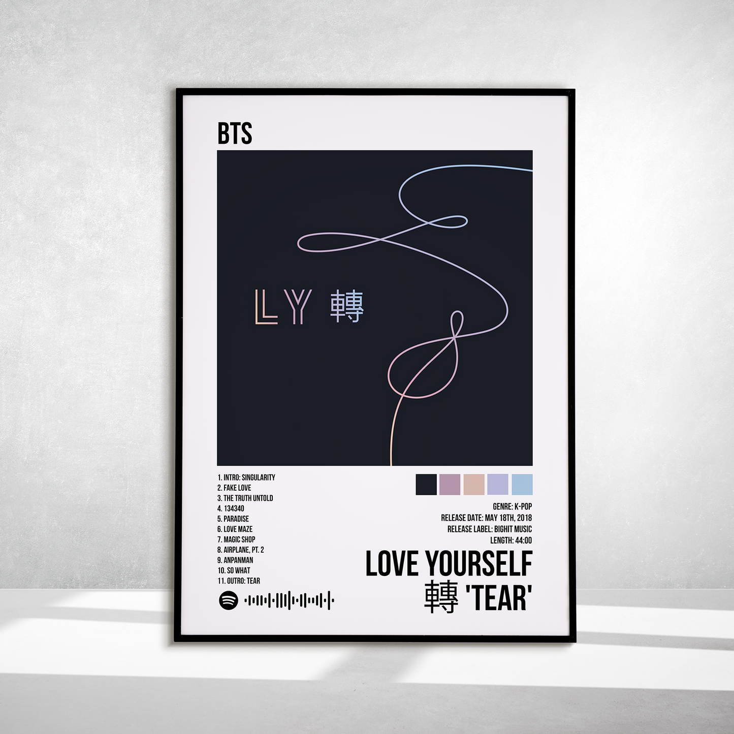 LOVE YOURSELF 轉 ‘TEAR’