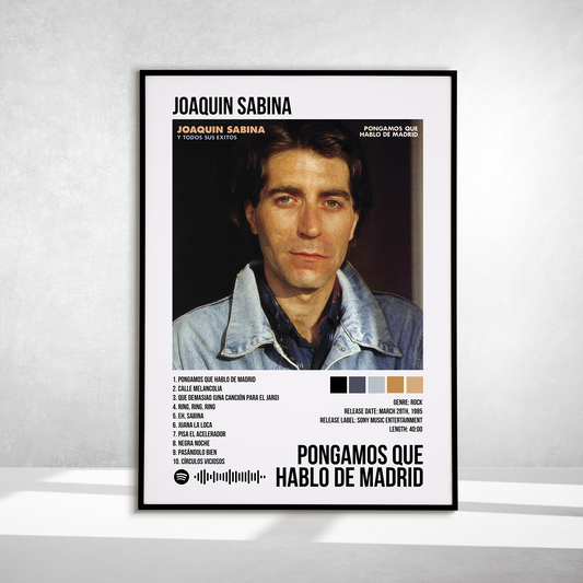 Pongamos que hablo de Madrid